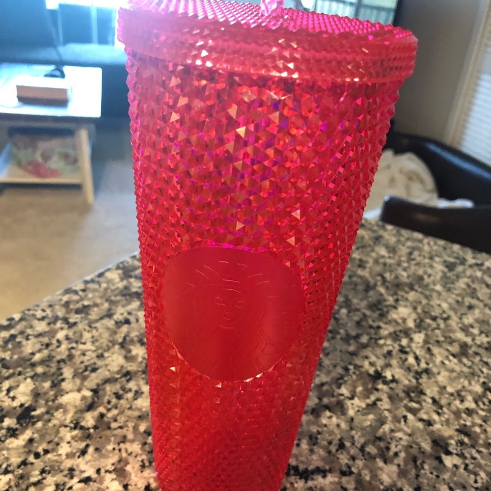 Starbucks Pink Spiked Tumbler